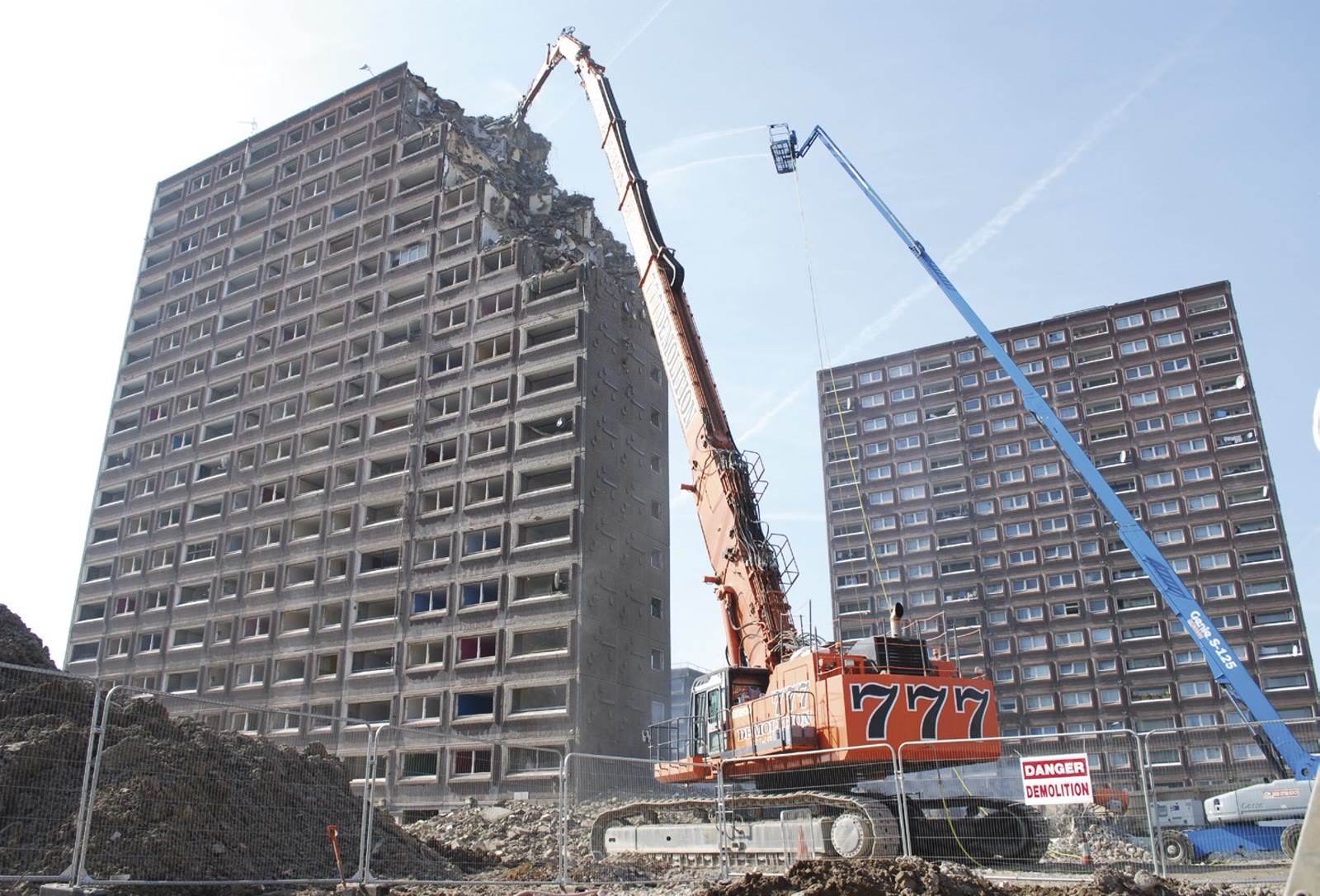 777 Group demolition site